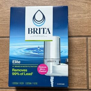 Brita Elite Chrome  faucet Water Filter System